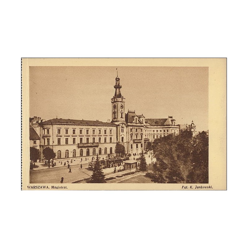 Warszawa. Magistrat. Fot. K. Jankowski