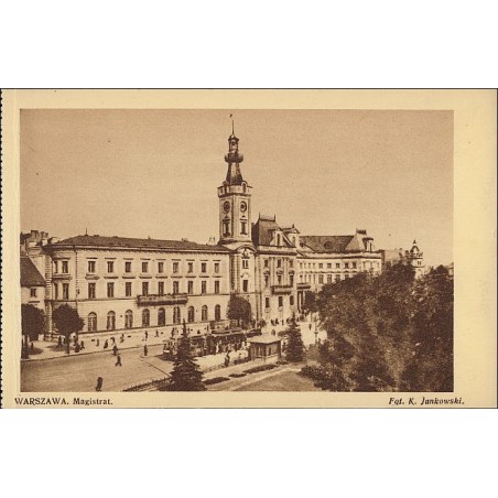 Warszawa. Magistrat. Fot. K. Jankowski
