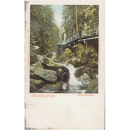 Riesengebirge. Zackelklamm