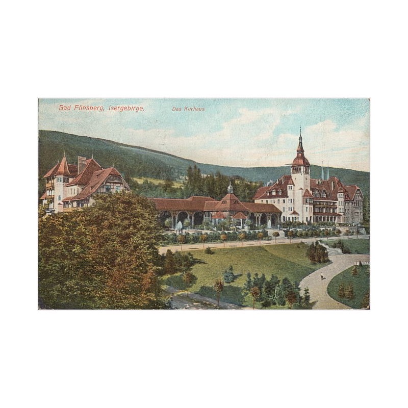 Bad Flinsberg, Isergebirge. Das Kurhaus