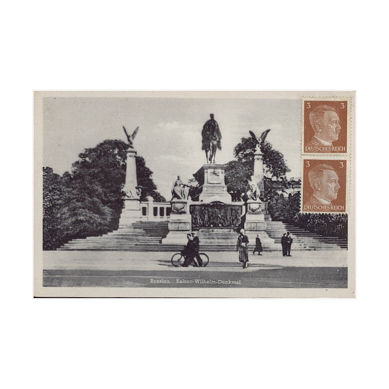 Breslau. Kaiser-Wilhelm-Denkmal