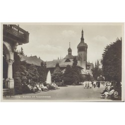 Bad Flinsberg. Kurhaus mit Kurpromenade