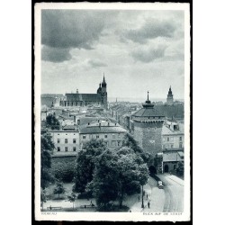 Krakau Blick auf die Stadt