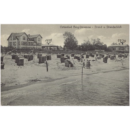 Ostseebad Berg-Dievenow - Strand u. Strandschloß