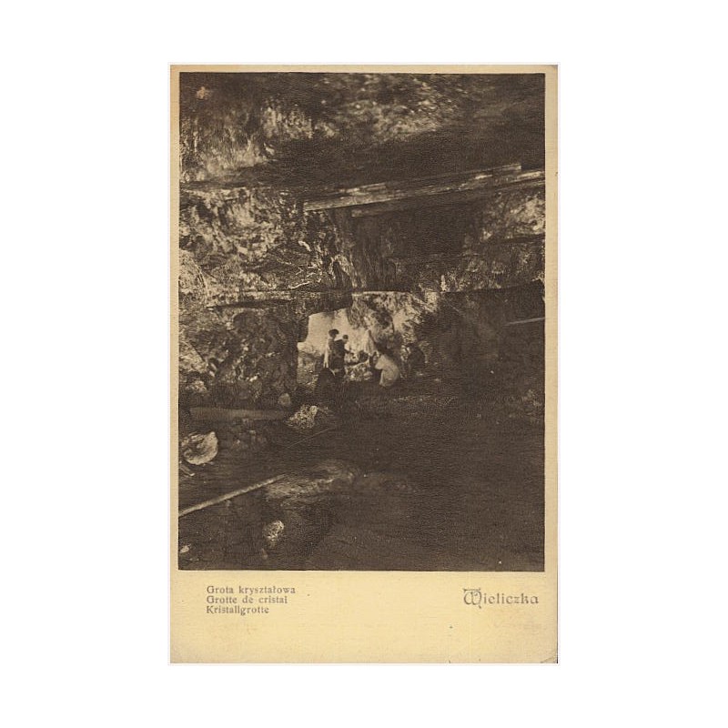 Wieliczka. Grota kryształowa. Grotte de cristal. Kristallgrotte