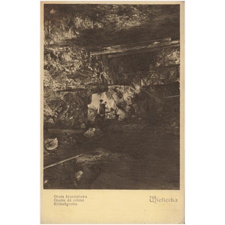 Wieliczka. Grota kryształowa. Grotte de cristal. Kristallgrotte