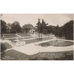 "Terraffen-Parkbad-Sprottau i/ Schles." einzigartige Schwimmbadeanlage im deutschen Osten