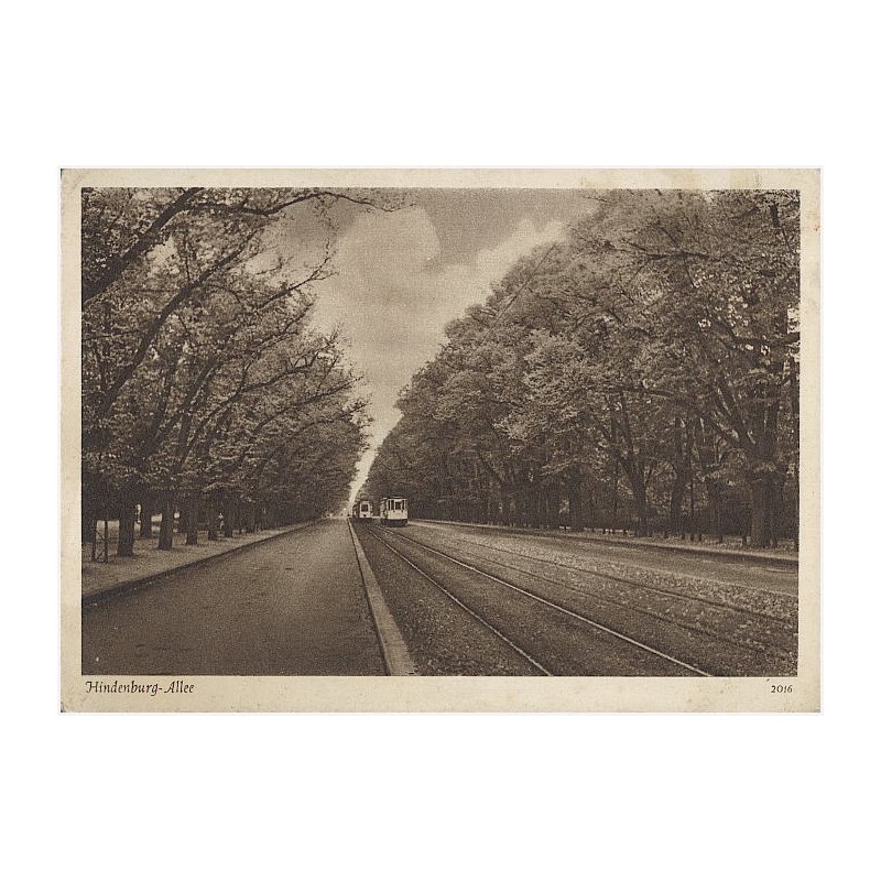 Hindenburg-Allee 2016. Hansestadt Danzig