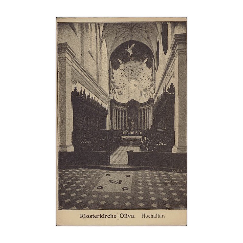 Klosterkirche Oliva. Hochaltar