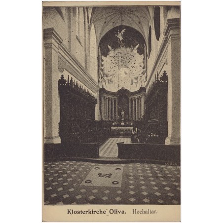 Klosterkirche Oliva. Hochaltar