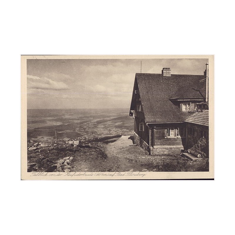 Talblick von der Heufuderbaude (1107 m) auf Bad Flinsberg [...]