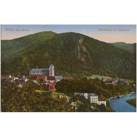 Wartha, Bez. Breslau. Warthaberg und Bergsturz
