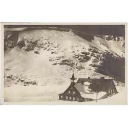 Riesengebirge. Teichbaude im Winter