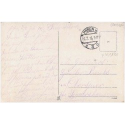 Posen. Königl. Rezidenzschloss. Stadttheater. Kgl. Akademie und Bismarckdenkmal. Hindenburgs Geburtshaus. Kgl. Ansiedelungs-Komm
