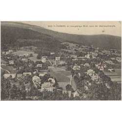 Bad Flinsberg im Isergebirge Blick nach der Steinbachstraße