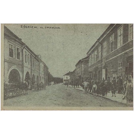 Żółkiew. Ul. Lwowska. Żółkiew - Lembergergasse