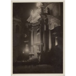Lwów. Kościół OO. Dominikanów w czasie iluminacji Fot. Prof. A. Lenkiewicz