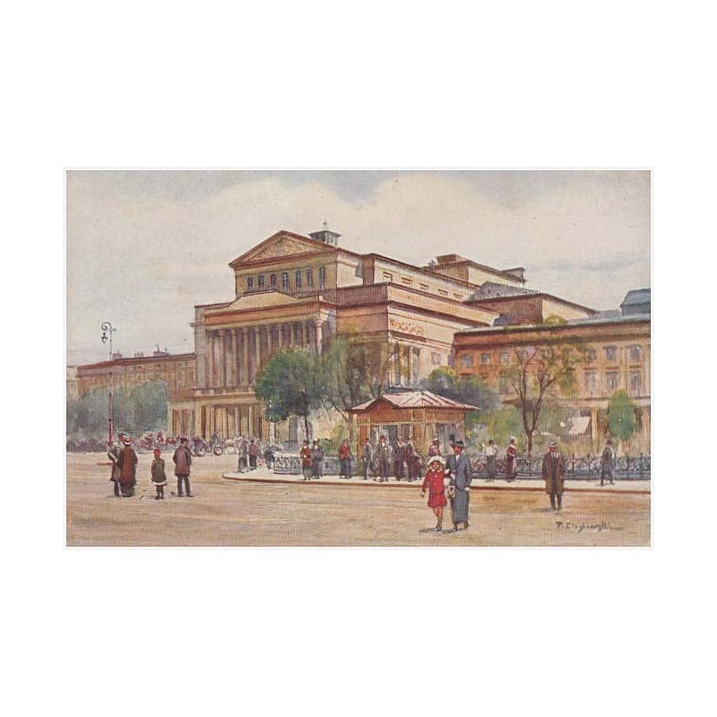 Warszawa. Teatr Wielki. No. 41. Pinx. T. Cieślewski