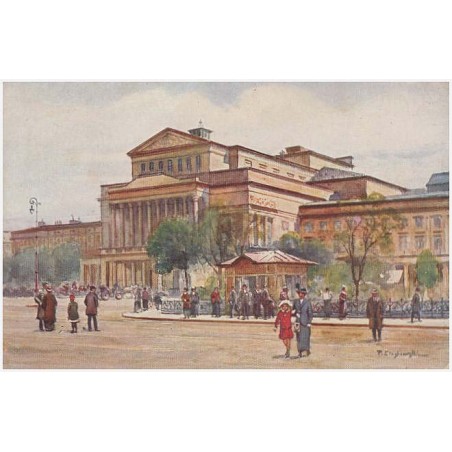 Warszawa. Teatr Wielki. No. 41. Pinx. T. Cieślewski