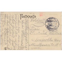 Truppenübungsplatz Warthelager. Barackenlager