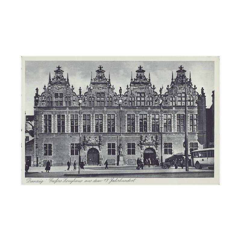 Danzig. Grosses Zeughaus aus dem 17. Jahrhundert