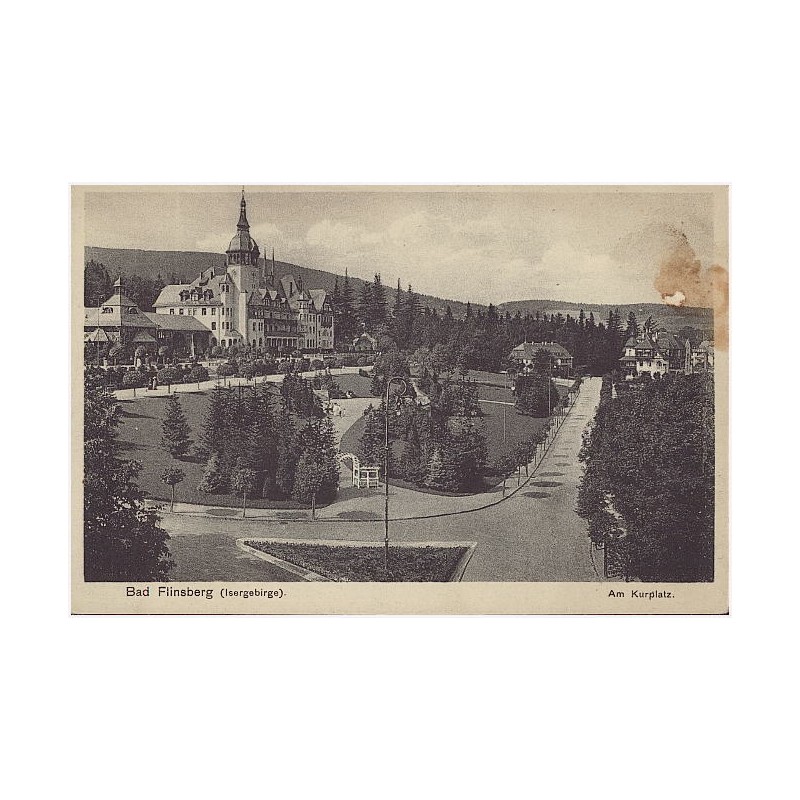 Bad Flinsberg (Isergebirge). Am Kurplatz