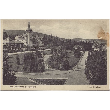 Bad Flinsberg (Isergebirge). Am Kurplatz