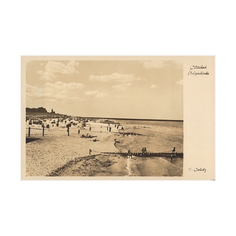 Ostseebad Stolpmünde. W. Oschatz