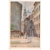 W. Kurek pinx. Kalisz - Ul. Piekarska. Kaлиш - Ул. Пeкapcкaя. Rue De Boulangers. The Baker's Street