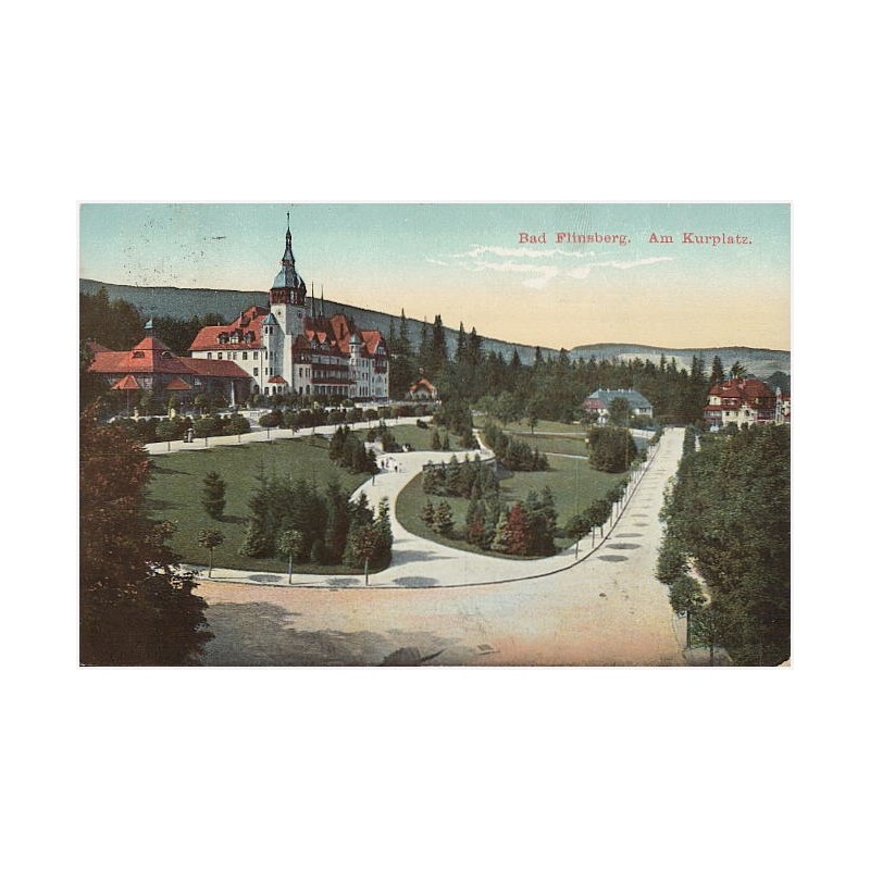 Bad Flinsberg. Am Kurplatz