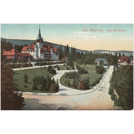 Bad Flinsberg. Am Kurplatz