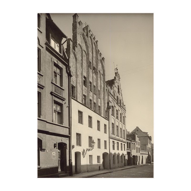 Thorn. Gotisches Haus in der Rabiangasse. 45