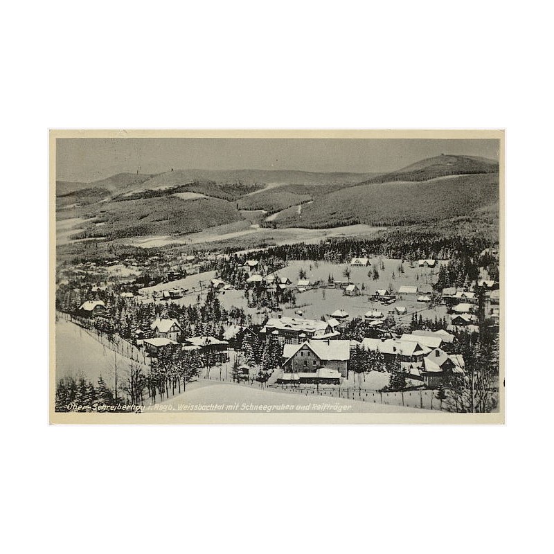 Ober-Schreiberhau i. Rsgb. Weissbachtal mit Schneegruben und Reifträger