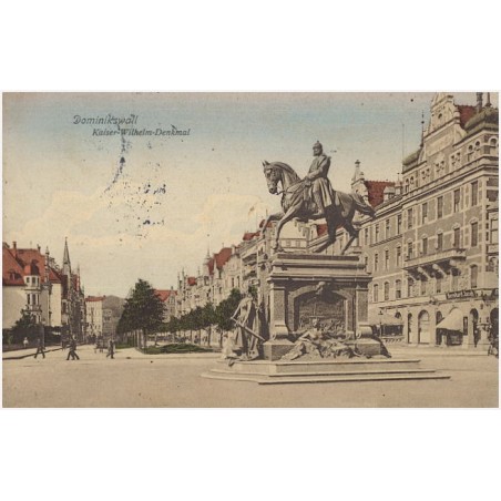 Dominikswall. Kaiser-Wilhelm-Denkmal