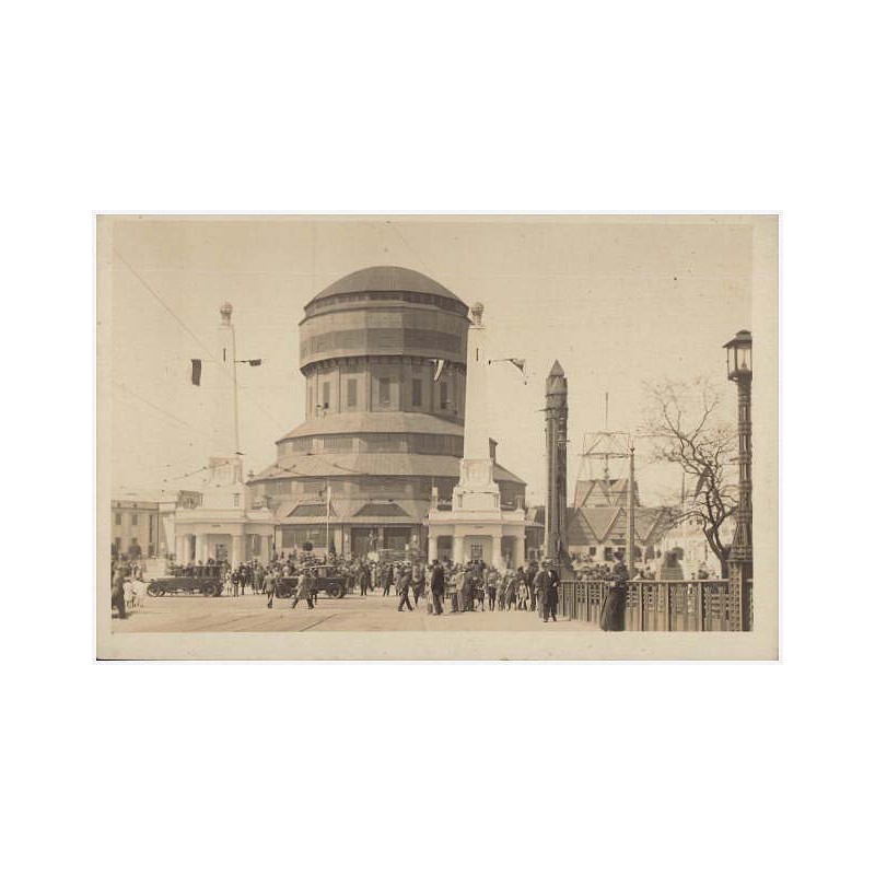Powszechna Wystawa Krajowa Poznań, maj - wrzesień 1929. Wejście na tereny wschodnie z widokiem na wieżę