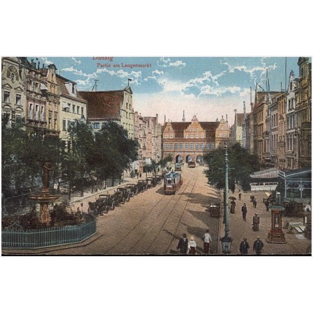 Danzig. Partie am Langenmarkt