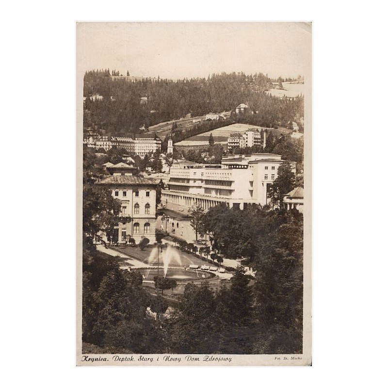 Krynica. Deptak Stary i Nowy Dom Zdrojowy. Fot. St. Mucha Kraków [...]