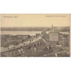 Warszawa. Zjazd. Varsovie. Vue sur le pont
