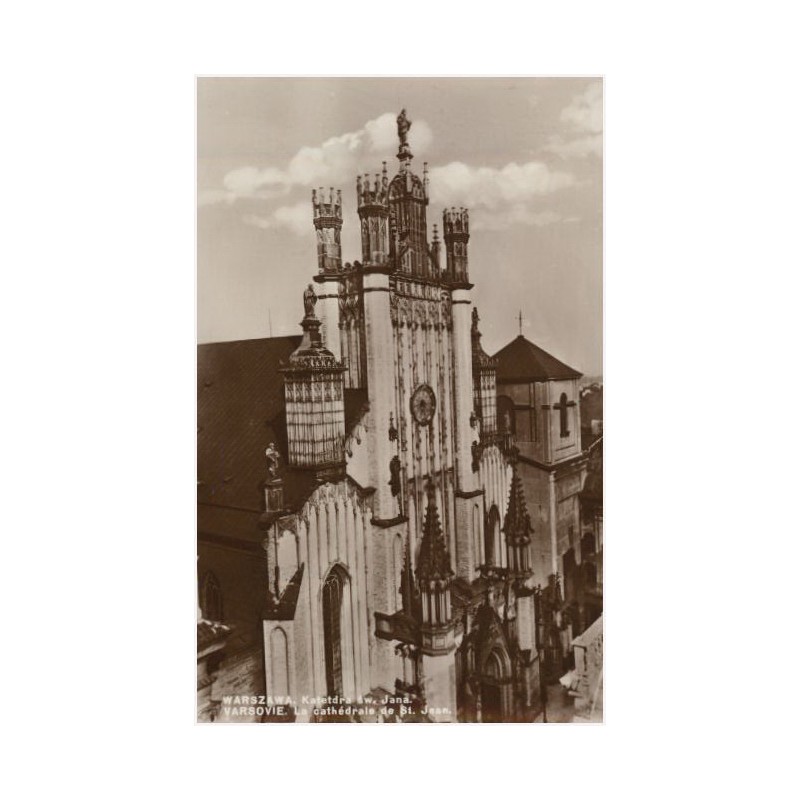 Warszawa. Katedra Św. Jana. Varsovie. La cathédrale de St. Jean
