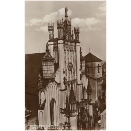 Warszawa. Katedra Św. Jana. Varsovie. La cathédrale de St. Jean