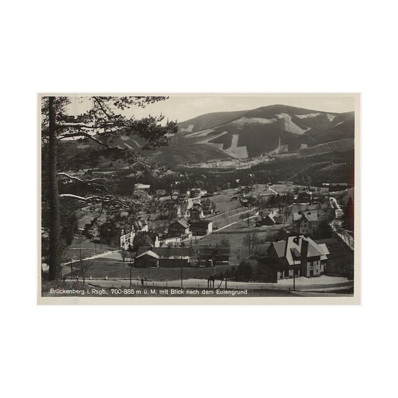 Brückenberg i. Rsgb., 700-885 m ü. M. mit Blick nach dem Eulengrund