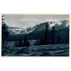 Riesengebirge. Teichränder mit Prinz-Heinrich-Baude