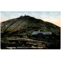 Riesengebirge. Schneekoppe m. Riesenbaude.