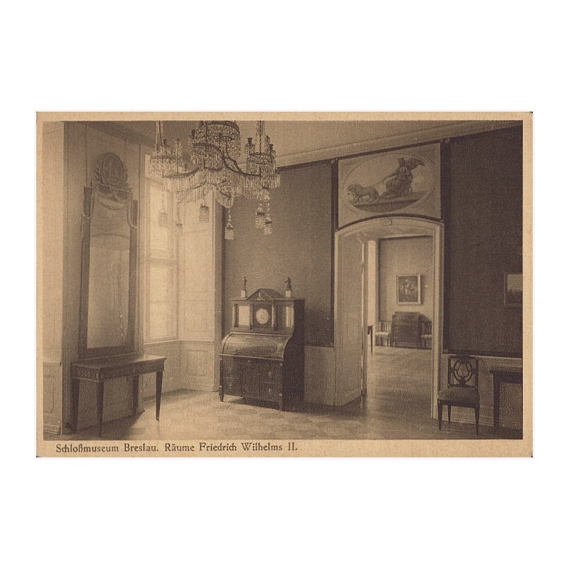 Schloßmuseum Breslau. Räume Friedrich Wilhelms II