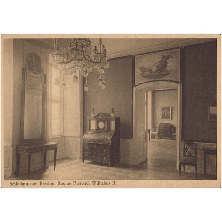 Schloßmuseum Breslau. Räume Friedrich Wilhelms II