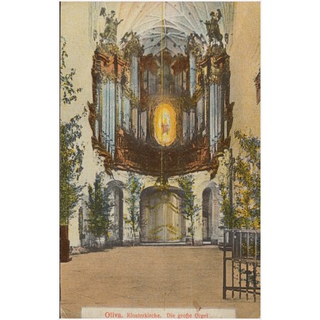Oliva. Klosterkirche. Die große Orgel