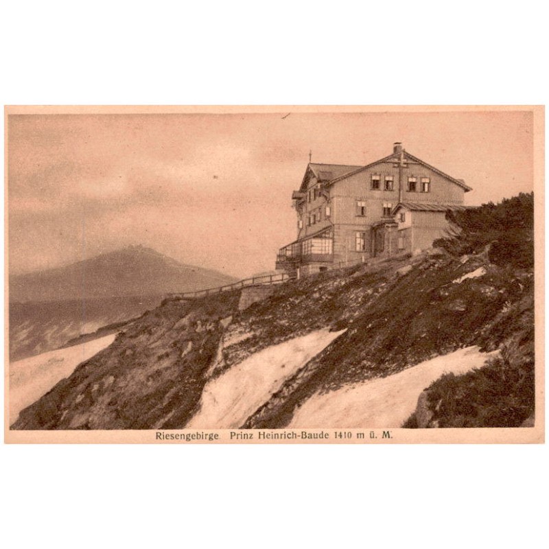 Riesengebirge. Prinz-Heinrich-Baude 1410 m ü. M.