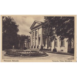 Warszawa. Belweder. Varsovie. Palais Belvédére