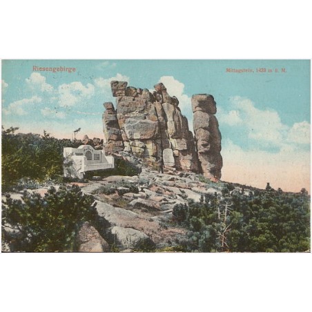 Riesengebirge. Mittagstein, 1423 m ü. M.