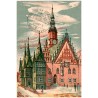 Wrocław - Ratusz. Mal. S. Sokołowski